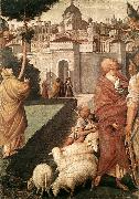 FERRARI, Gaudenzio, The Annunciation to Joachim and Anna dfg